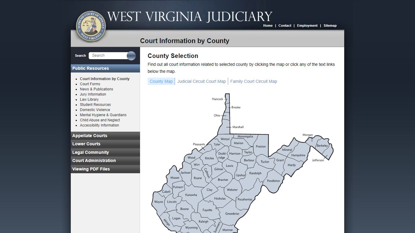 West Virginia Judiciary: Public Resources - courtswv.gov